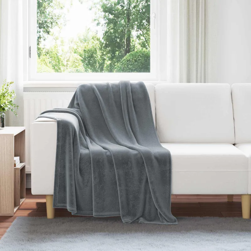 Apklotas Tamsiai pilka 130 x 150 cm Flysas