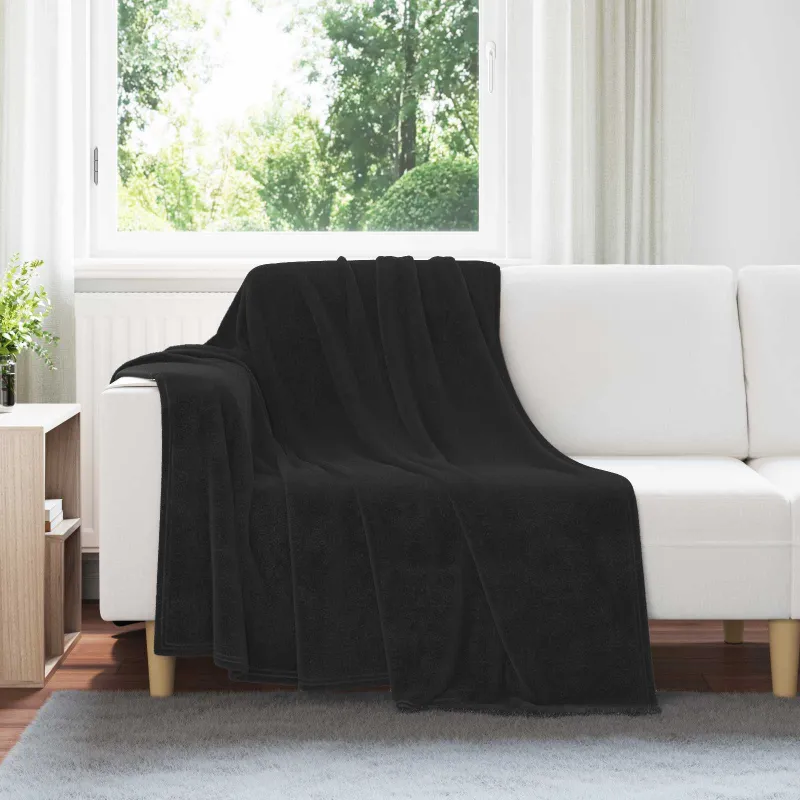 Apklotas Juoda 150 x 200 cm Flysas