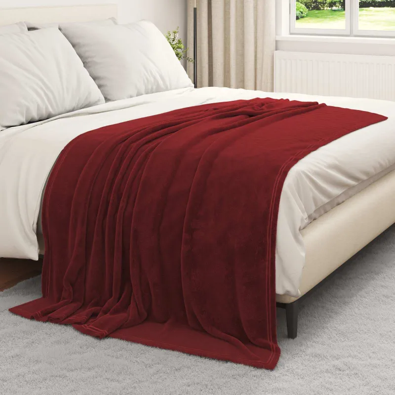 Apklotas Bordo raudona 150 x 200 cm Flysas