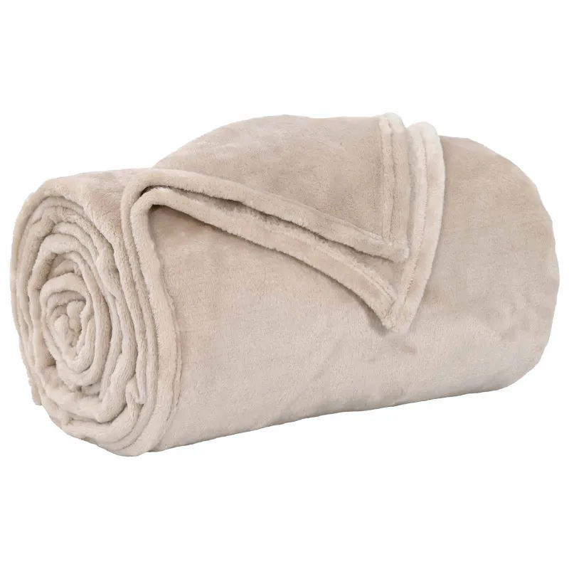 Mesti antklodės 6 pcs Smėlio 130 x 150 cm Flysas