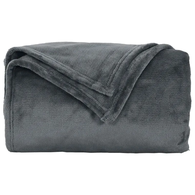 Mesti antklodės 6 pcs Tamsiai pilka 220 x 240 cm Flysas