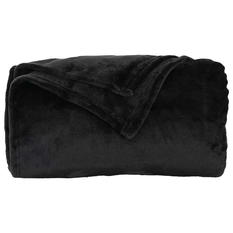 Mesti antklodės 6 pcs Juoda 130 x 150 cm Flysas
