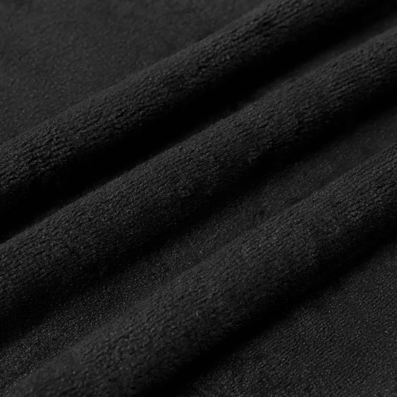 Mesti antklodės 6 pcs Juoda 220 x 240 cm Flysas
