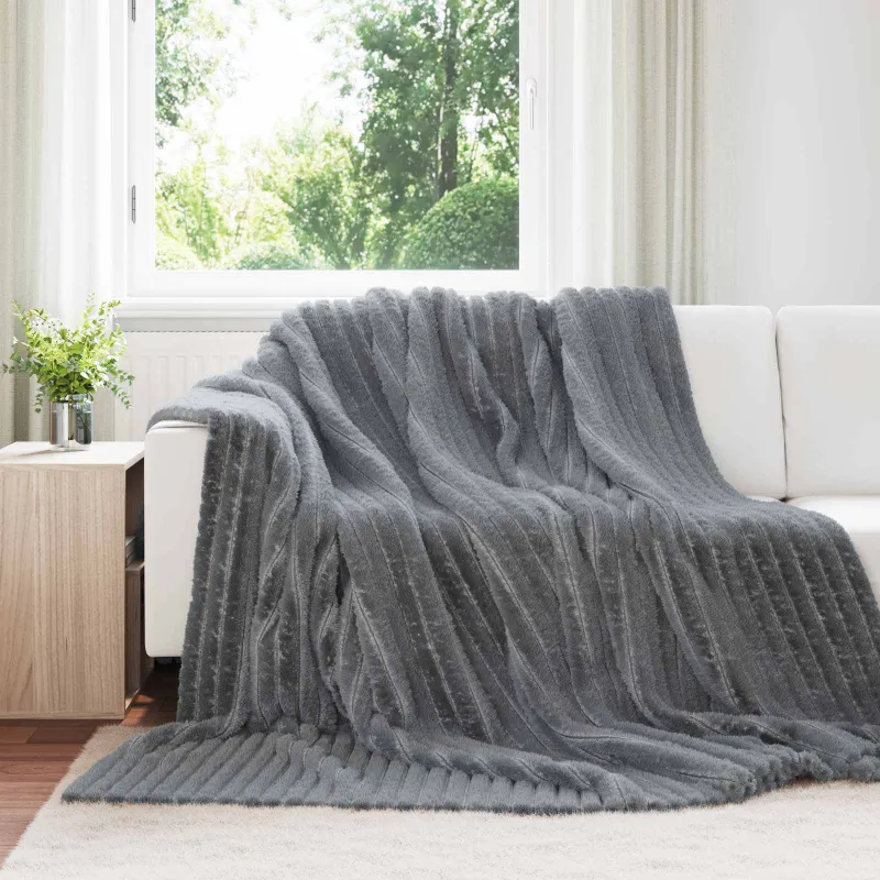 Apklotas Tamsiai pilka 240 x 220 cm Flysas