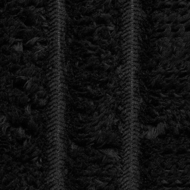 Apklotas Juoda 150 x 130 cm Flysas