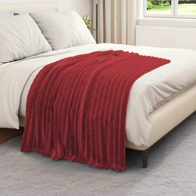 Apklotas Bordo raudona 150 x 130 cm Flysas
