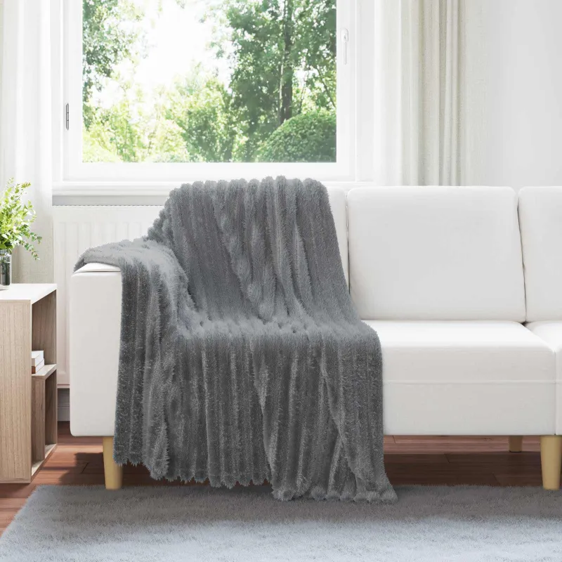 Mesti antklodės 6 pcs Tamsiai pilka 150 x 130 cm Flysas