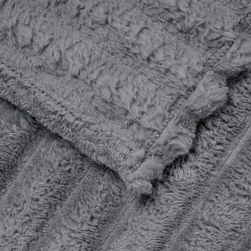 Mesti antklodės 6 pcs Tamsiai pilka 240 x 220 cm Flysas