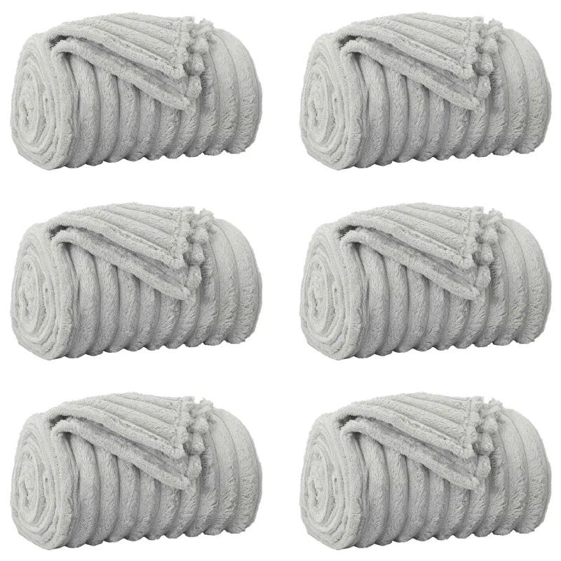 Mesti antklodės 6 pcs Pilka 270 x 240 cm Flysas