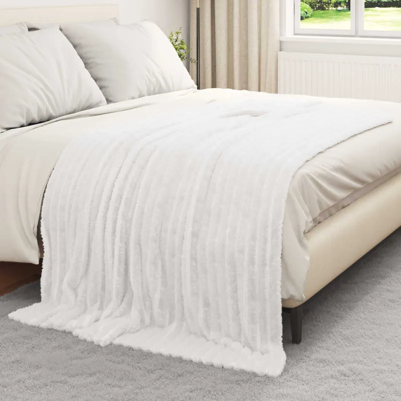 Mesti antklodės 6 pcs Balta 200 x 150 cm Flysas