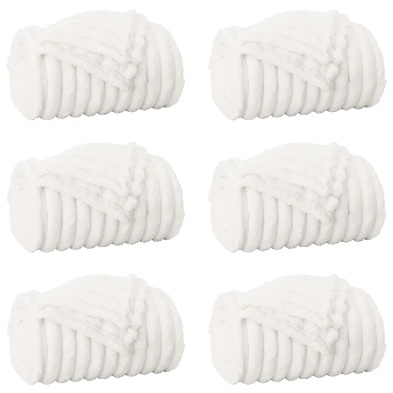 Mesti antklodės 6 pcs Balta 270 x 240 cm Flysas