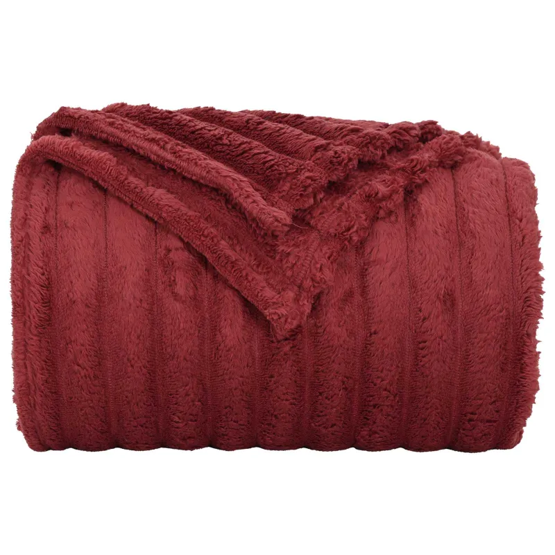Mesti antklodės 6 pcs Bordo raudona 150 x 130 cm Flysas