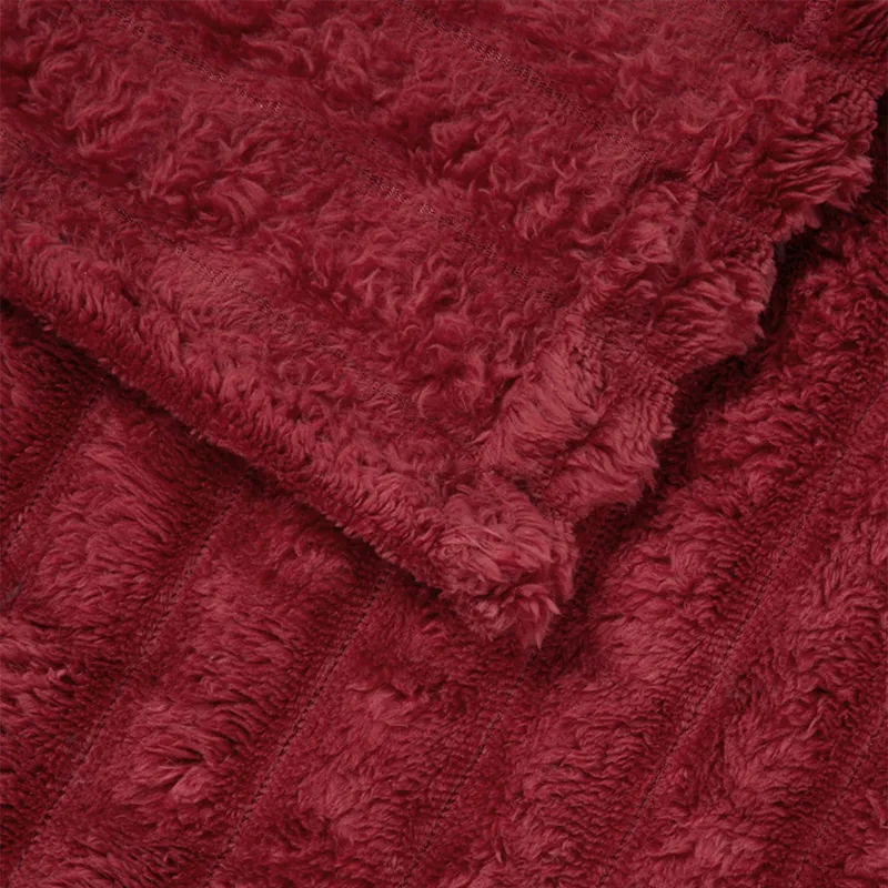 Mesti antklodės 6 pcs Bordo raudona 240 x 220 cm Flysas