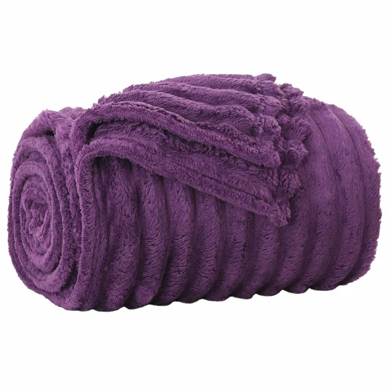 Mesti antklodės 6 pcs Violetinė 150 x 130 cm Flysas