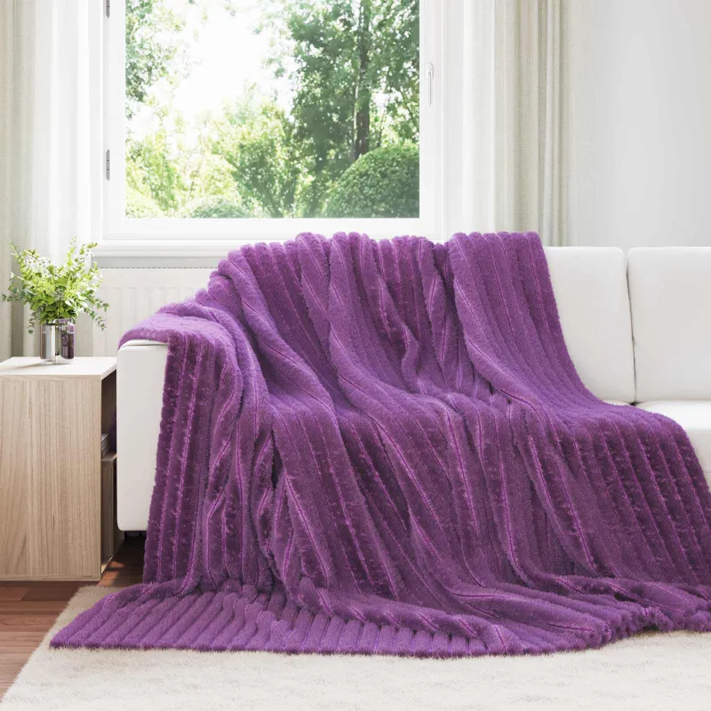 Mesti antklodės 6 pcs Violetinė 270 x 240 cm Flysas