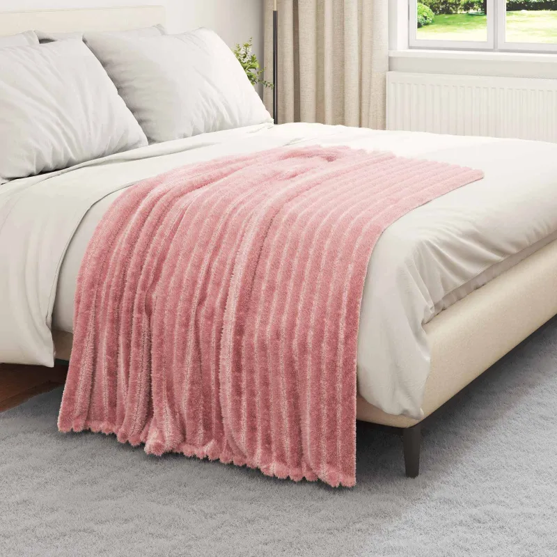 Mesti antklodės 6 pcs Rožinė 150 x 130 cm Flysas