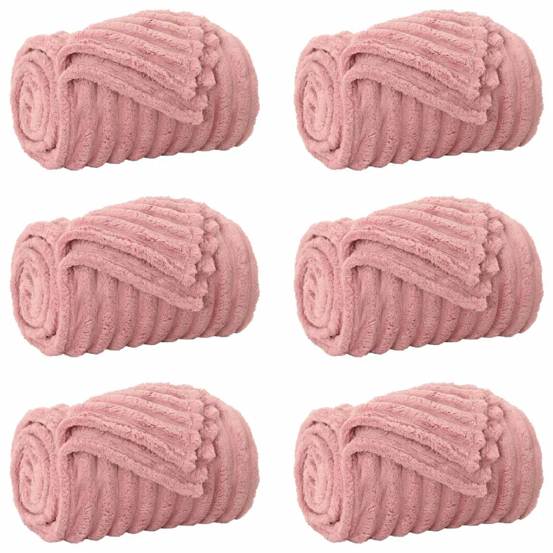 Mesti antklodės 6 pcs Rožinė 200 x 150 cm Flysas