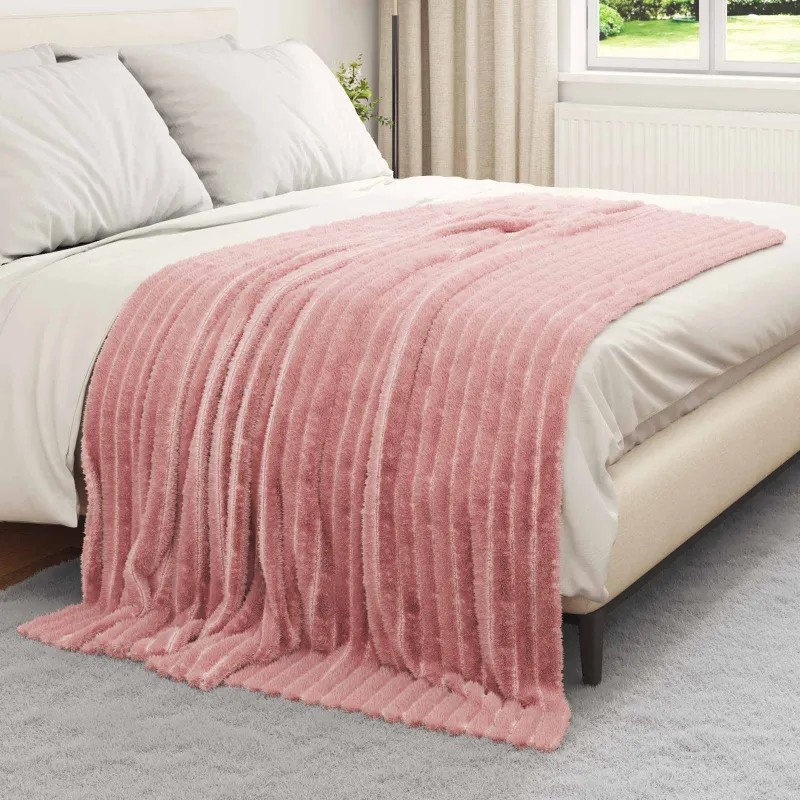 Mesti antklodės 6 pcs Rožinė 200 x 150 cm Flysas