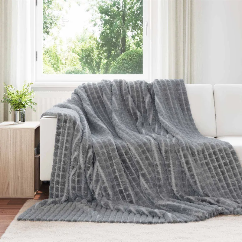 Apklotas Tamsiai pilka 240 x 220 cm Flysas