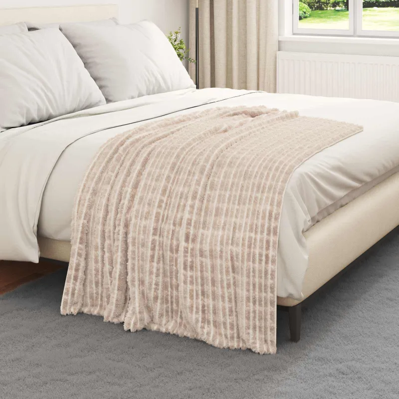 Mesti antklodės 6 pcs Smėlio 150 x 130 cm Flysas