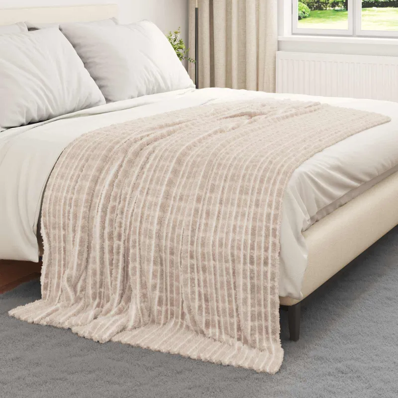 Mesti antklodės 6 pcs Smėlio 200 x 150 cm Flysas