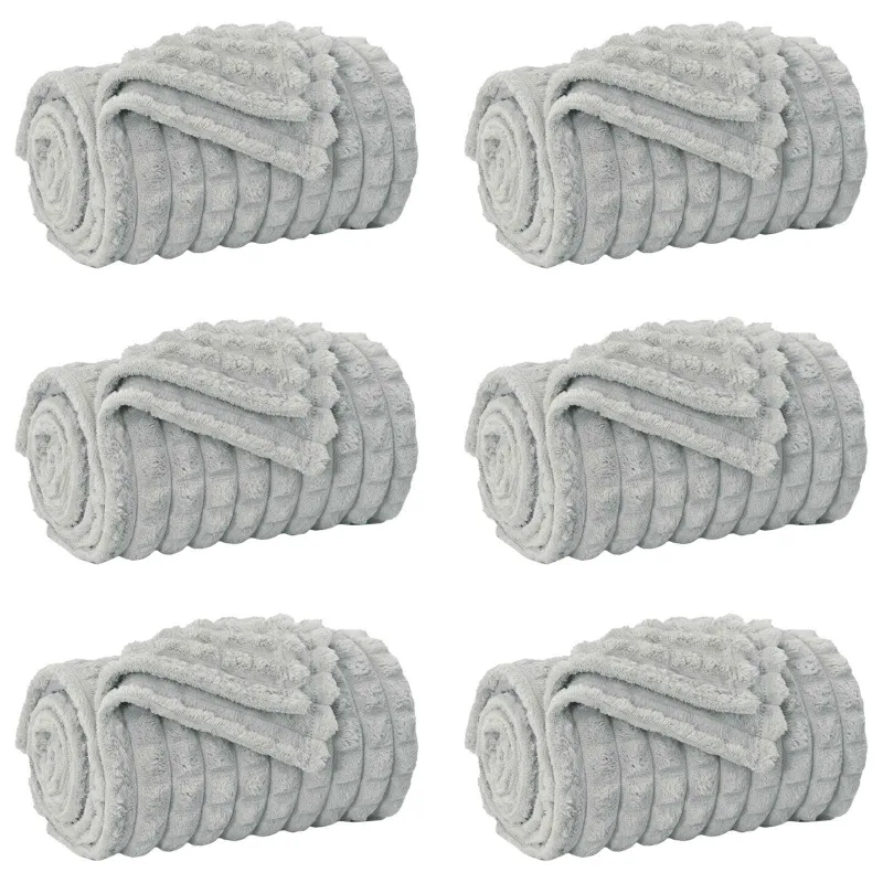 Mesti antklodės 6 pcs Pilka 270 x 240 cm Flysas