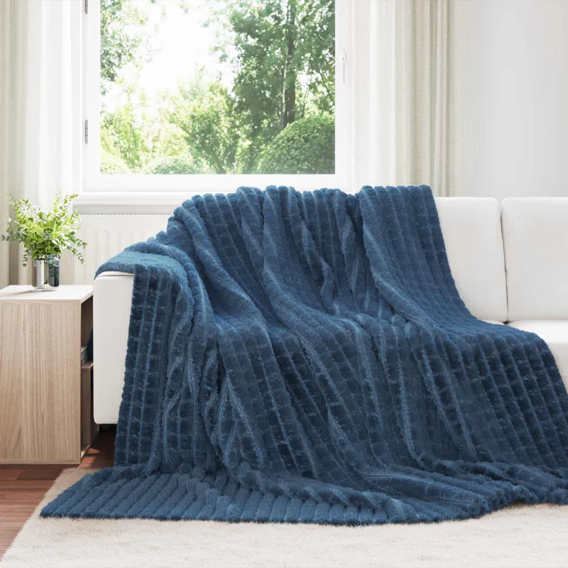 Mesti antklodės 6 pcs Jūrinė mėlyna 270 x 240 cm Flysas