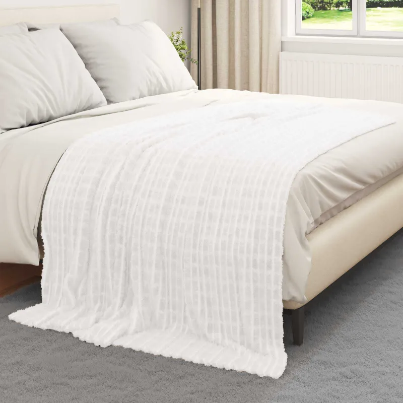 Mesti antklodės 6 pcs Balta 200 x 150 cm Flysas