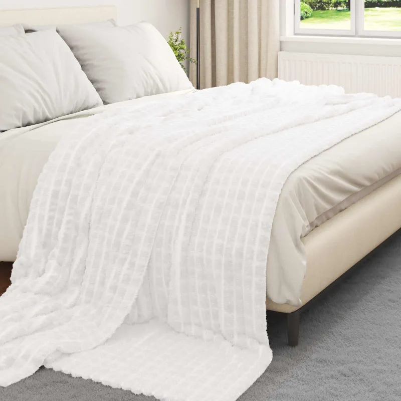 Mesti antklodės 6 pcs Balta 240 x 220 cm Flysas