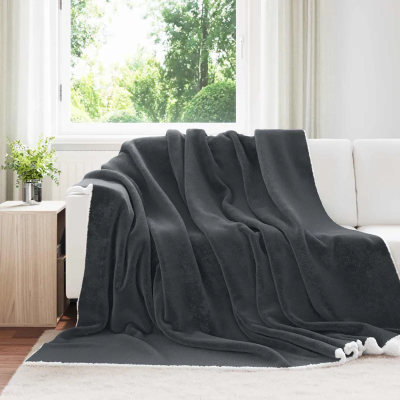Apklotas Tamsiai pilka 240 x 270 cm Flysas