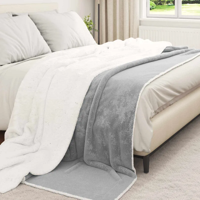 Apklotas Pilka 240 x 270 cm Flysas