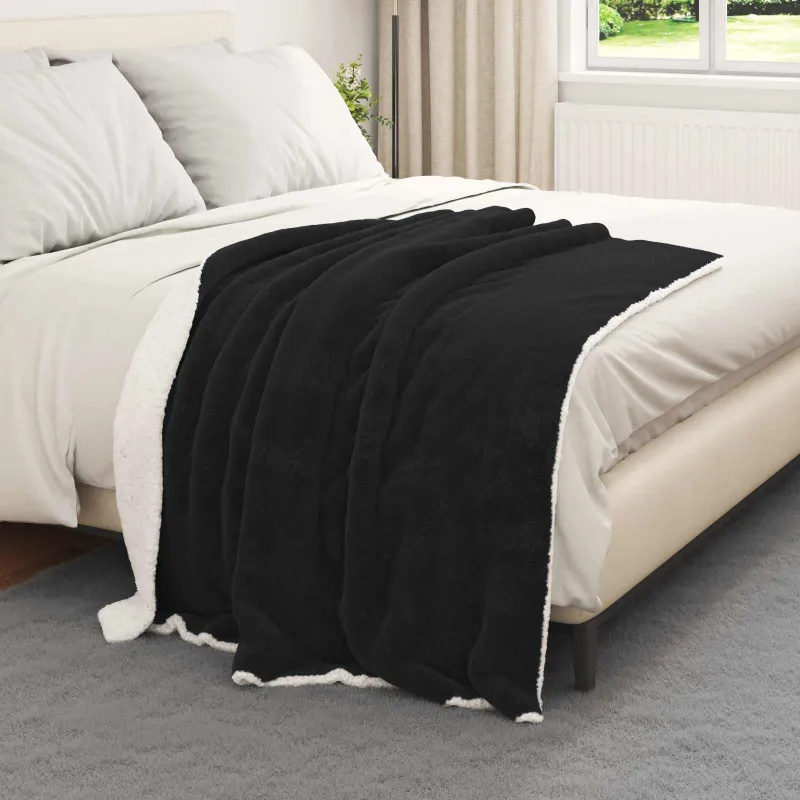 Apklotas Juoda 130 x 150 cm Flysas