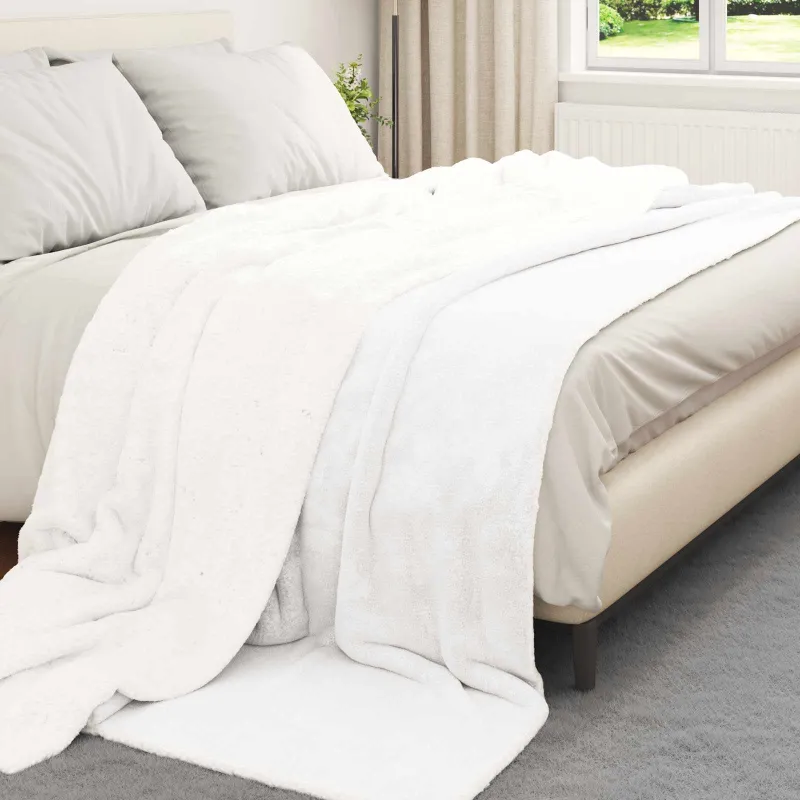 Apklotas Balta 220 x 240 cm Flysas