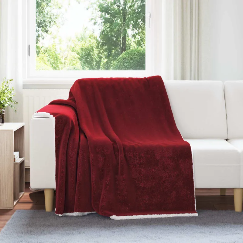 Apklotas Bordo raudona 150 x 200 cm Flysas