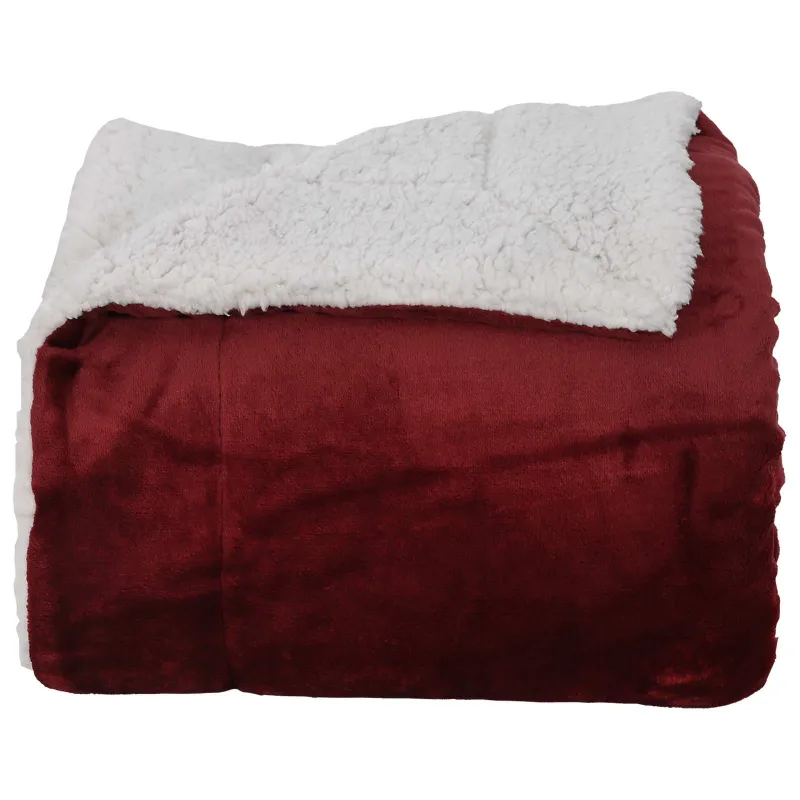 Apklotas Bordo raudona 220 x 240 cm Flysas