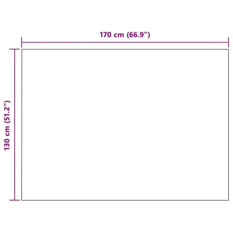Mesti antklodės 6 pcs Smėlio 170 x 130 cm Flysas