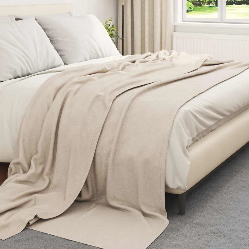 Mesti antklodės 6 pcs Smėlio 240 x 220 cm Flysas