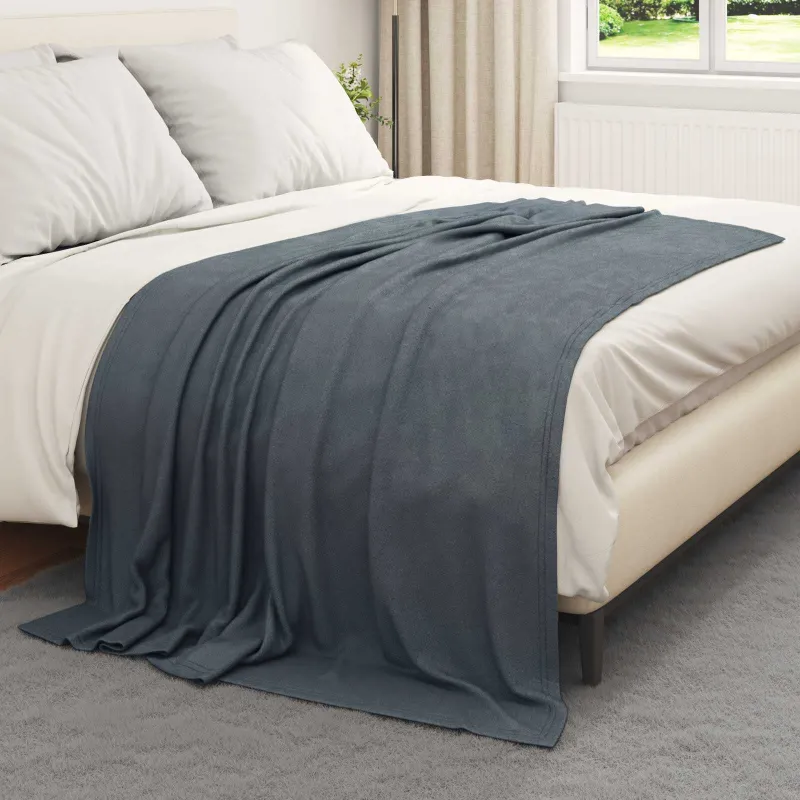 Mesti antklodės 6 pcs Tamsiai pilka 200 x 150 cm Flysas