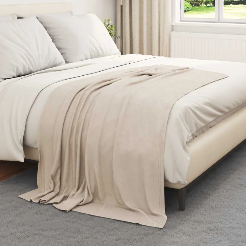 Mesti antklodės 24 pcs Smėlio 170 x 130 cm Flysas