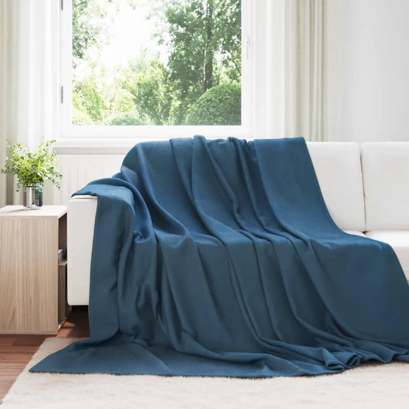Mesti antklodės 24 pcs Jūrinė mėlyna 270 x 240 cm Flysas