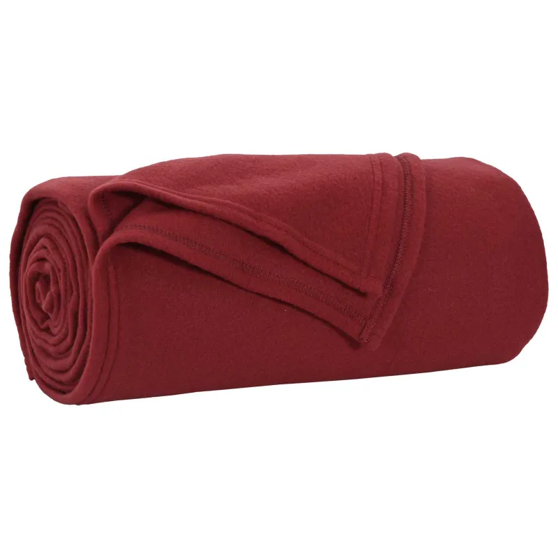 Mesti antklodės 24 pcs Bordo raudona 170 x 130 cm Flysas