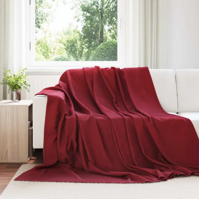 Mesti antklodės 24 pcs Bordo raudona 240 x 220 cm Flysas