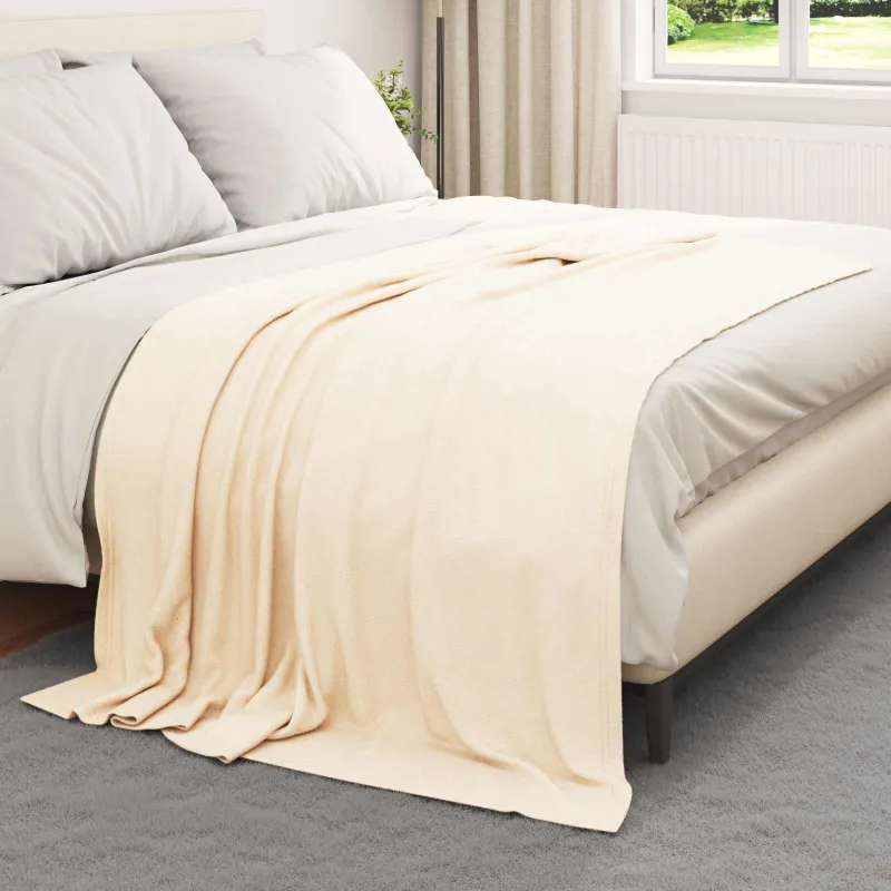 Mesti antklodės 24 pcs Kreminė 200 x 150 cm Flysas