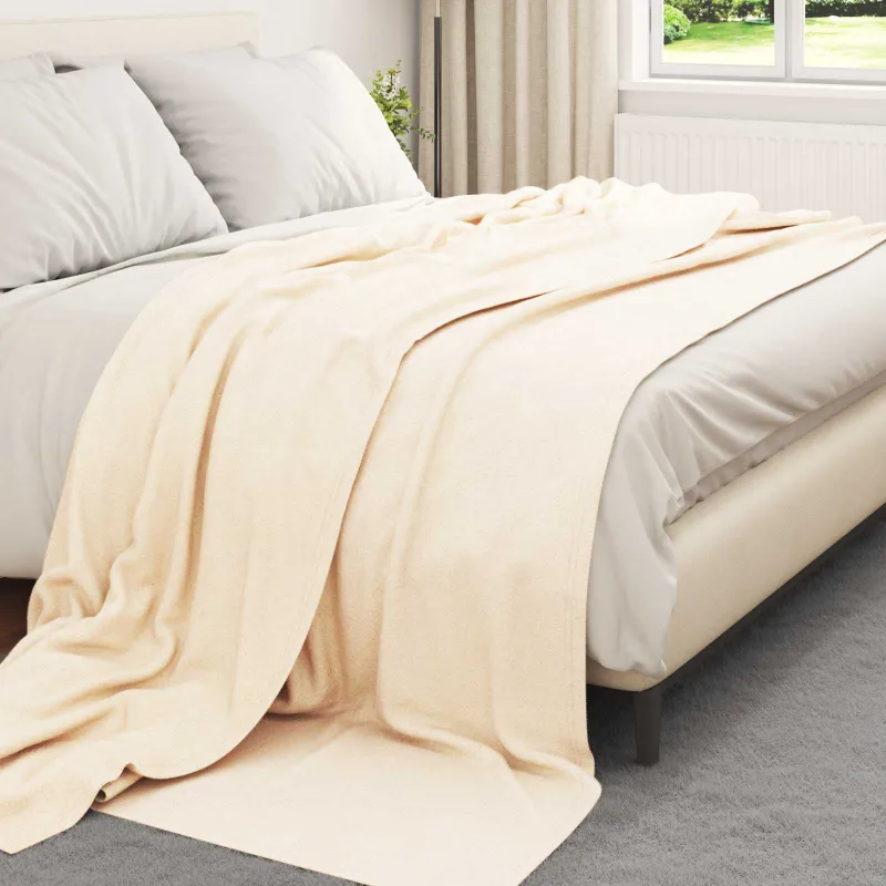 Mesti antklodės 24 pcs Kreminė 270 x 240 cm Flysas