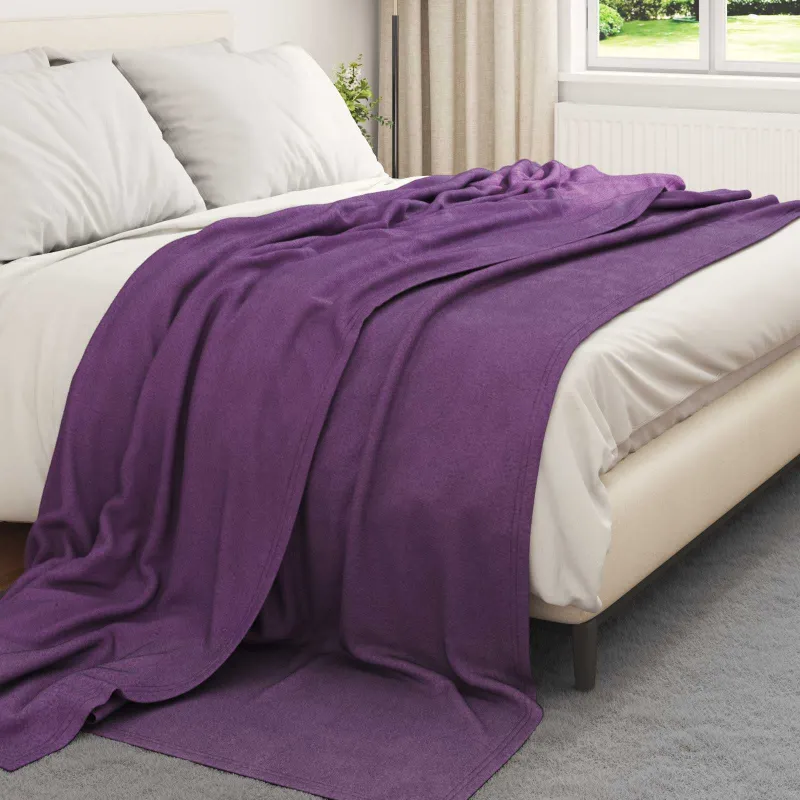 Mesti antklodės 24 pcs Violetinė 240 x 220 cm Flysas
