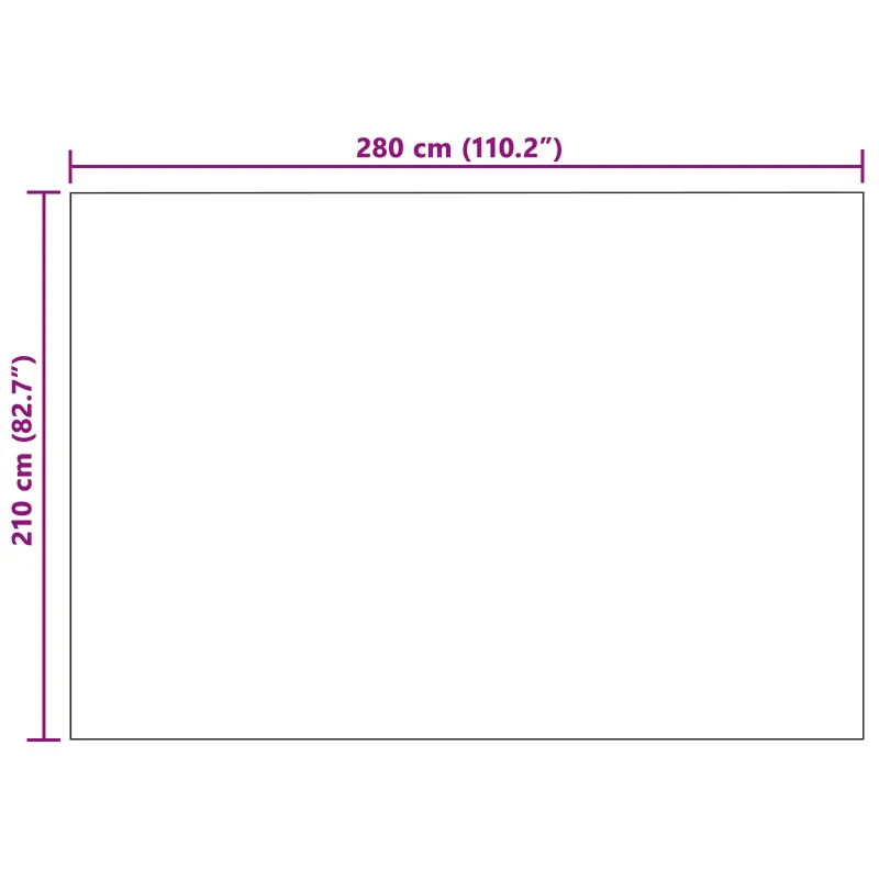 Mesti antklodės 6 pcs Kreminė 280 x 210 cm Flysas