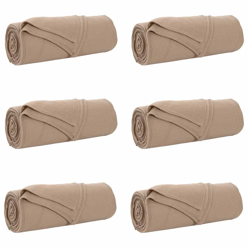 Mesti antklodės 6 pcs Kupranugario 210 x 140 cm Flysas