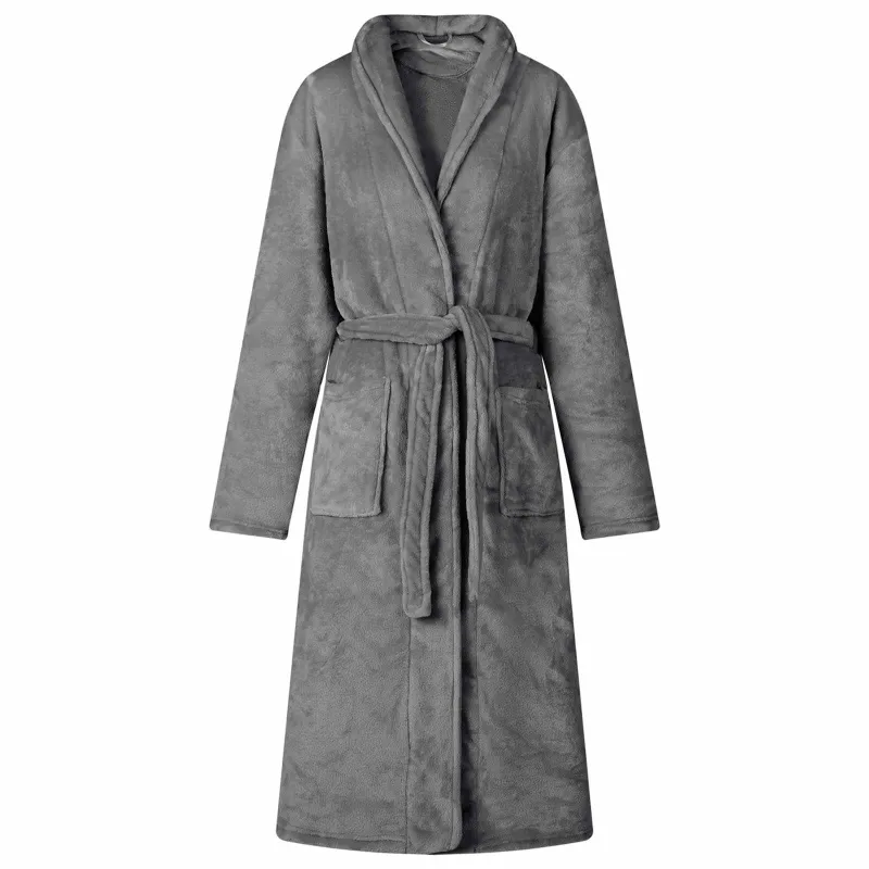Chalatas be gobtuvo Tamsiai pilka xxxl Flanelė