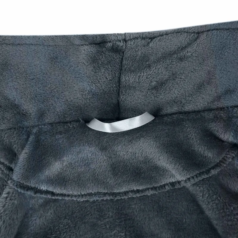 Chalatas be gobtuvo Jūrinė mėlyna xl Flanelė
