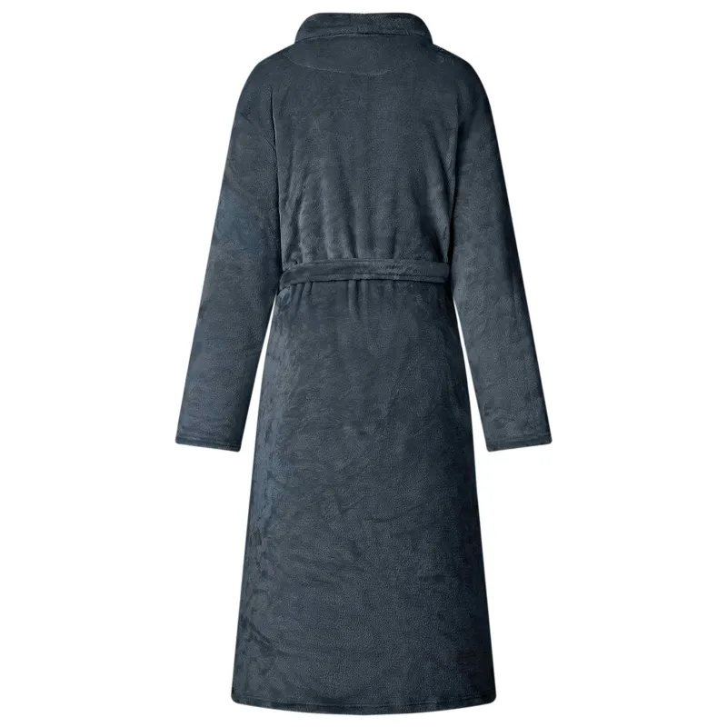 Chalatas be gobtuvo Jūrinė mėlyna xxxl Flanelė